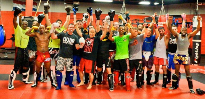 The Level Up Fight Team Trains At CSC Richmond