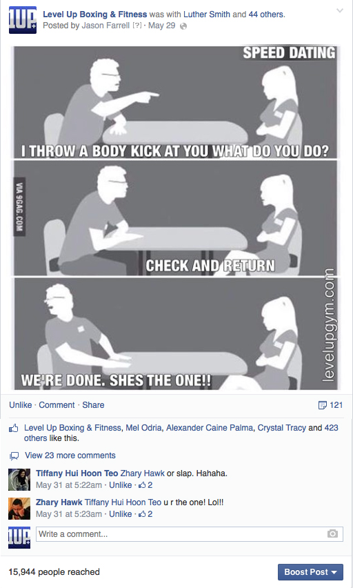 Speed dating meme